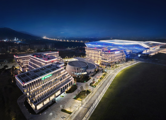 西部(重庆)科学城科学会堂项目。(摄:四公司 柏 祥).jpg