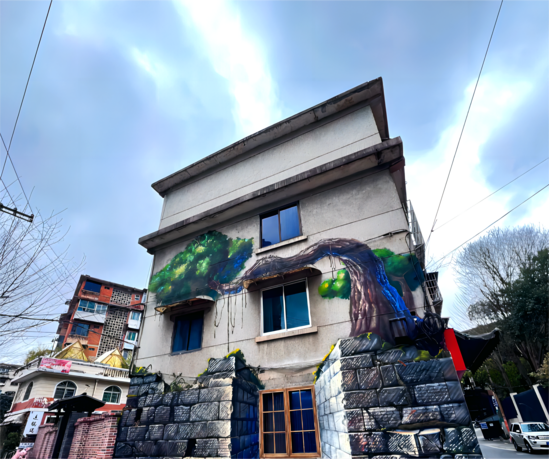 水电九局贵州公司贵阳市云岩区历史城垣步道项目,不断装扮社区形象,提升人居环境,奏响“夏日进行曲”。(摄:许雪蒙) (1).png